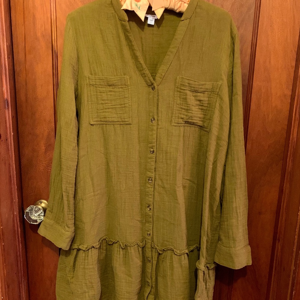 "Sonoma" dress/tunic, L New